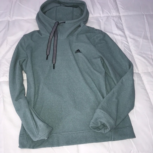 adidas Tops - **RESERVED**- ADIDAS COWL NECK HOODIE